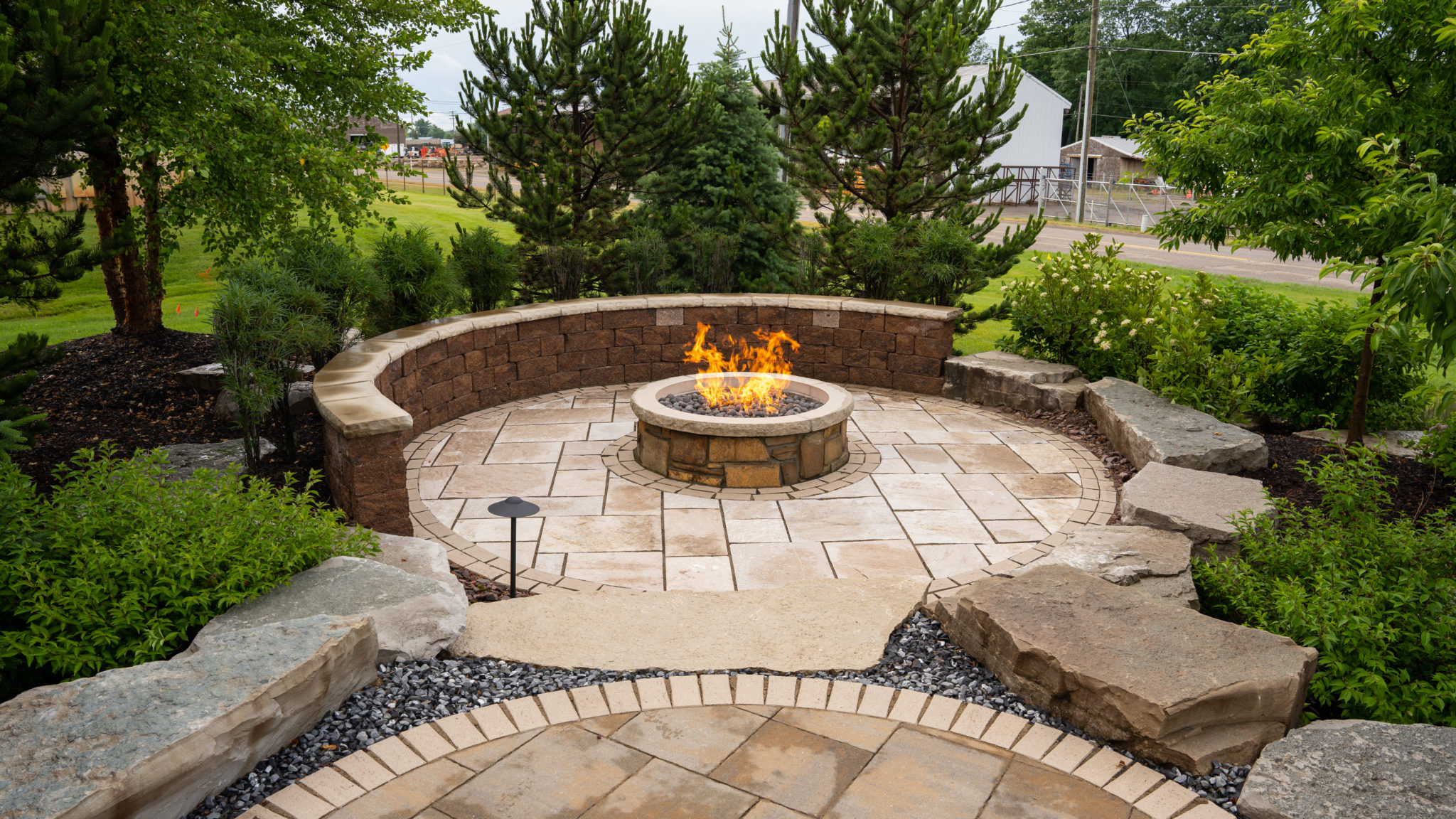 Hardscaping in Simsbury example 1