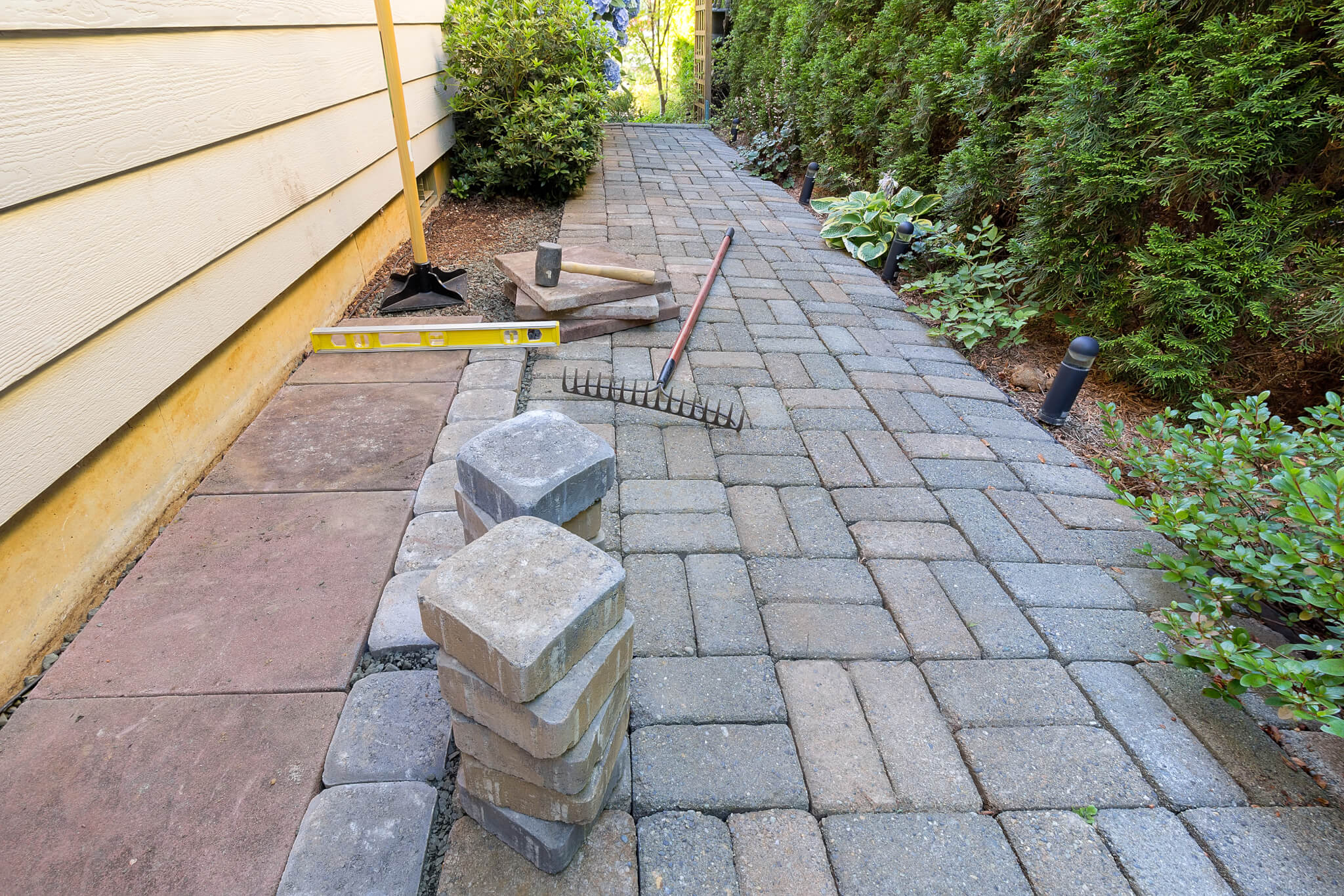 Hardscaping in Simsbury example 3