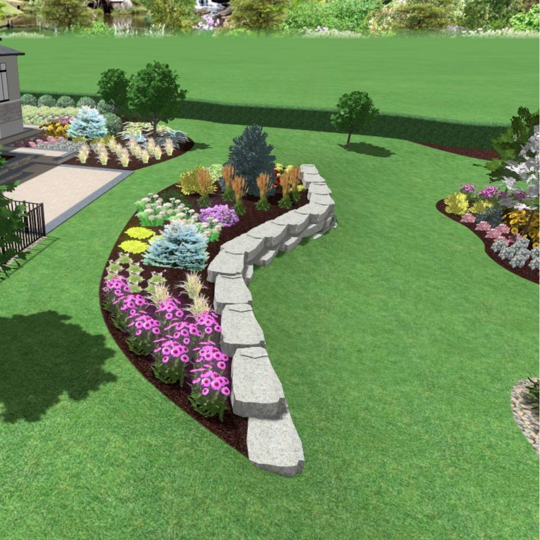 Landscape Design in Simsbury example 2