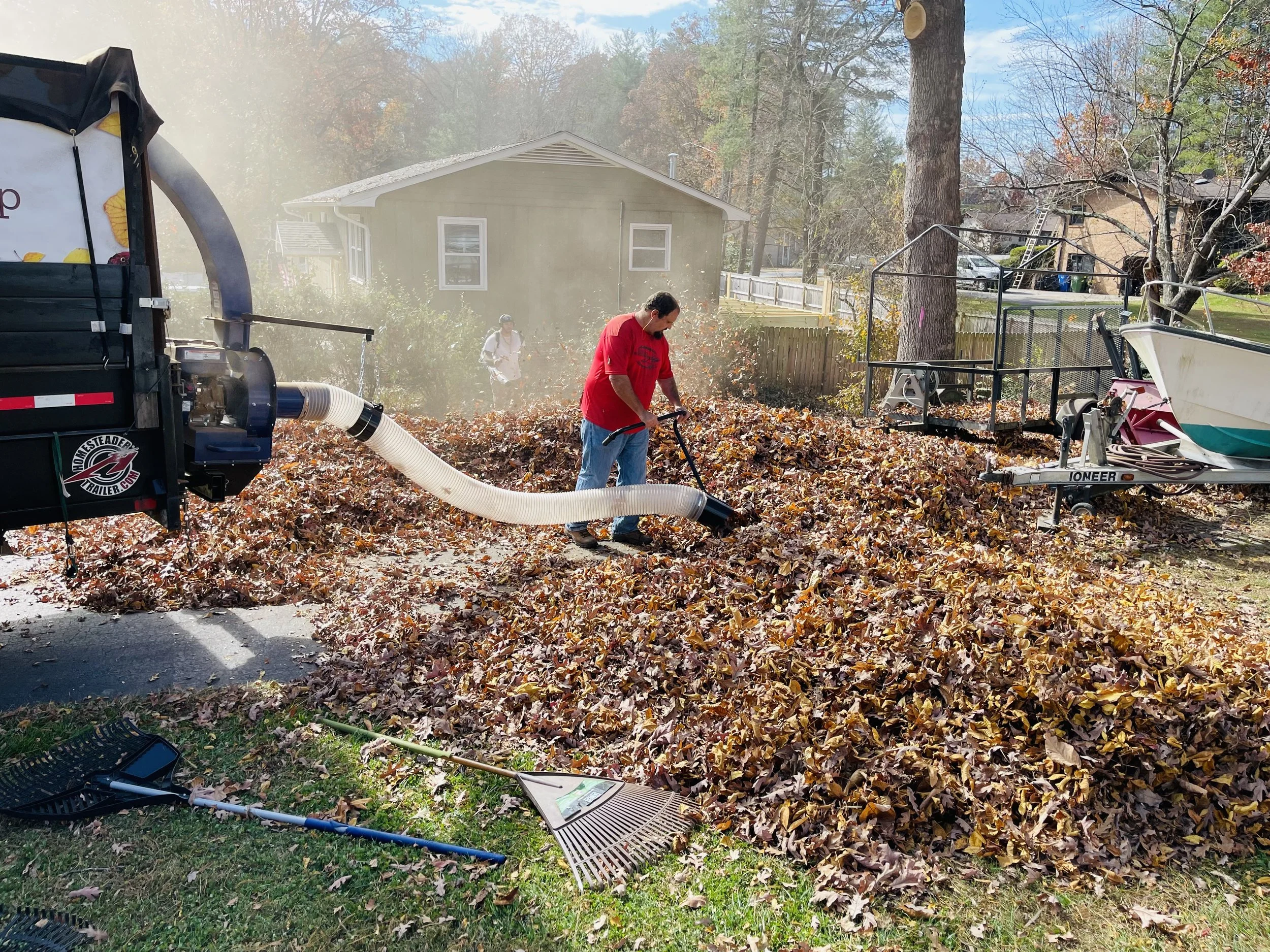 Leaf Removal in Simsbury example 1