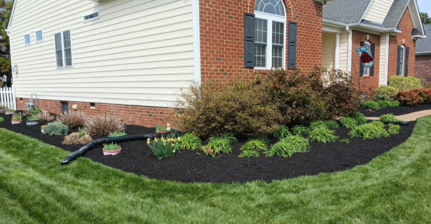 Mulch Installation in Simsbury example 4